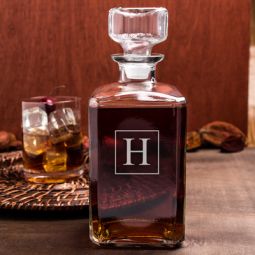 Personalized Glass Decanter