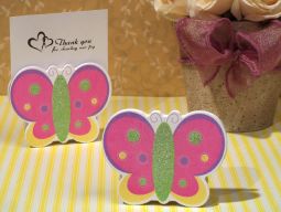 Playful Butterfly Place Card Holder
