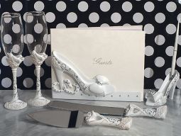 Belle of The Ball shoe design 7 pc accessory set