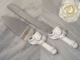 Heaven Sent collection cake and knife set