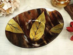 Murano Design Oval Dish Tiffany Design