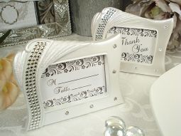 Deluxe placecard photo frame bling deco design