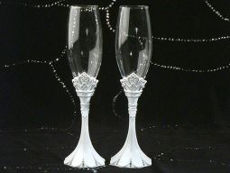 Queen for a day collection toasting glasses set