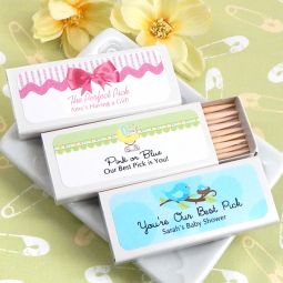 Baby Shower Personalized Toothpicks (Set of 50)