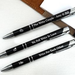 Personalized Gloss Ballpoint Pen Favors