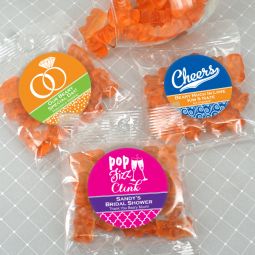 Personalized Gummy Bears - Champagne Flavor