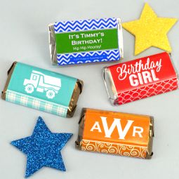 Kids Birthday Hershey's Miniatures Wrappers