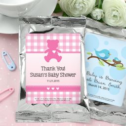 Baby Coffee Favors (Silver)