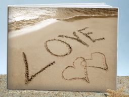 Love on the beach guest book