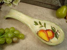 Spoon rest Pear design