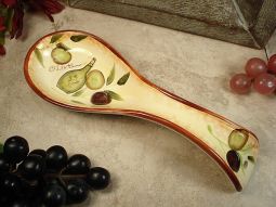 Spoon rest Olive design