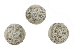 Cassia Collection Three Piece Orbs Set