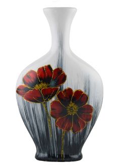 Flora Design Seventeen Inch Ceramic Vase