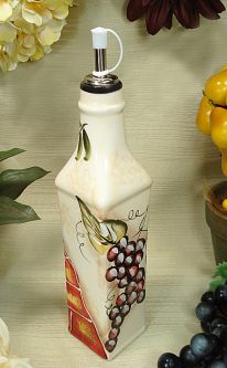 Oil Bottle Wine Cheese Design