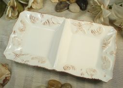 Beach Design Two Section Dish