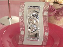 Murano Art Deco Icon with Pink glass accents