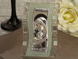 Murano Art Deco Icon with Frosted glass accents