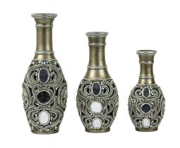 Lorelei Collection Three Vase Set