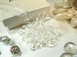 Murano Design Snowflake Ornament