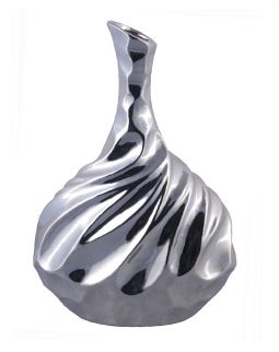Rochelle Collection Silver Vase