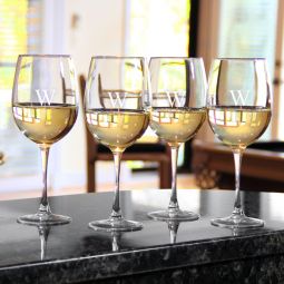 White Wine Glasses (Set of 4)