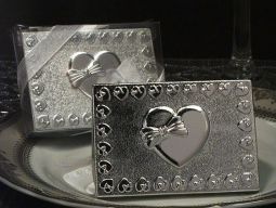 Heart Design Compact Mirror Favors