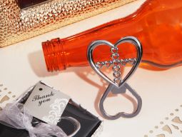 Unique Cross in heart bottle opener