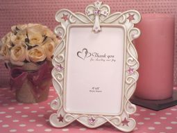 Blessed events Cross design photo frame