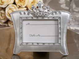 "Queen for a day" Sparkling Tiara photo frame favors.