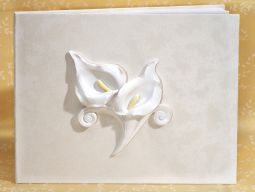 Classic Calla Lily Guest Book