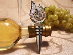 Murano art deco collection Unique golden swirl design