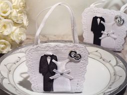 Bride and Groom bag / holder