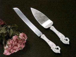 Calla Lily Cake and Knife Set