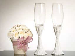 Fairytale Castle Theme Toasting Glasses