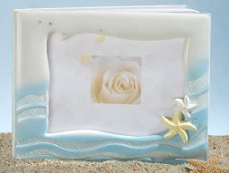 Starfish beach theme guest book