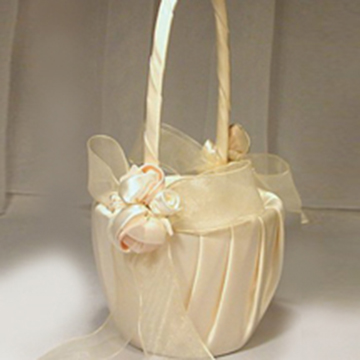 Bella Rose Collection - Flower Girl Basket Bella Rose Collection - Flower Girl Basket