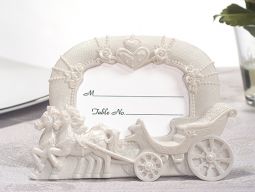 Enchanted moments wedding coach photo frame