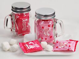 Mint Candy Favors with Mason Jar Princess Design