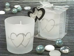 "Two Heart are better than one" candle holder