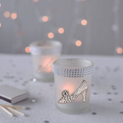 Cinderella Shoe Candle