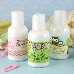 Baby Hand Lotion Favors