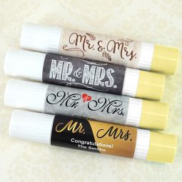 Mr. & Mrs. Double Sided Lip Balm