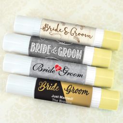 Bride & Groom Double Sided Lip Balm