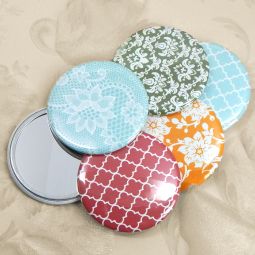 Assorted Vintage Mirror Favors (Set of 12)