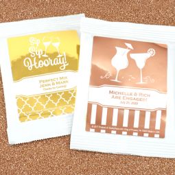 Metallic Foil Margarita Favors