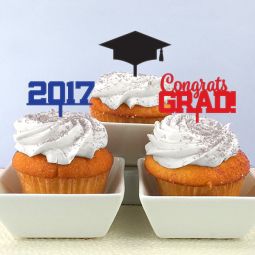 Graduation Cupcake Toppers