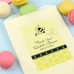 3" x 3.75" Rectangular Baby Favor Label (Set of 6)