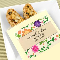 3.75" x 3" Rectangular Favor Label (Set of 6)