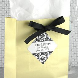 1.9" x 1.9" Diamond Favor Label (Set of 20)