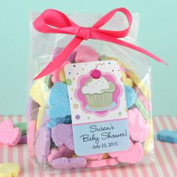 1.25" x 2" Rectangular Baby Favor Label (Set of 21)